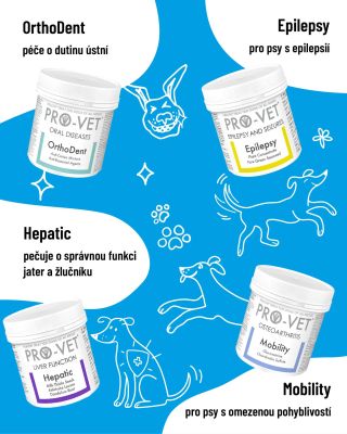 👩‍⚕PRO-VET partičku doplňků stravy doplní naše 🍃bylinkové - přírodní kombo: 💙OrthoDent - když zuby🦷 zlobí nebo potřebuješ...